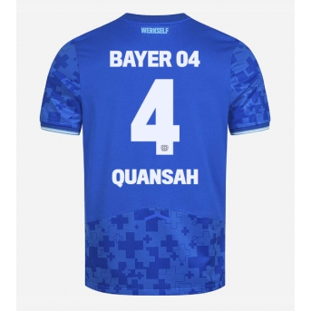 Billige Fotballdrakt Bayer Leverkusen Jarell Quansah #4 Replika Tredjedrakt 2025-26 Kortermet